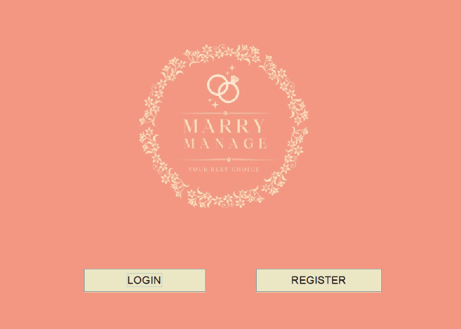 Wedding Events Planning App